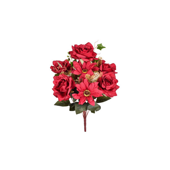 Imagem BUQUÊ MISTO ROSA E GERBERA X11 LAVANDA 10X45CM - GRILLO 54618