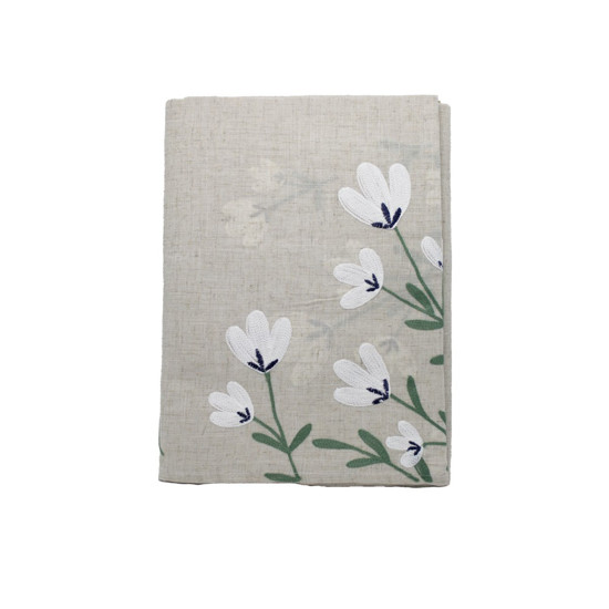 Imagem TOALHA DE MESA AUSTRALIA LINHA ATELIE 1,80 M X 1,80 M EM POLIÉSTER E LINHO 