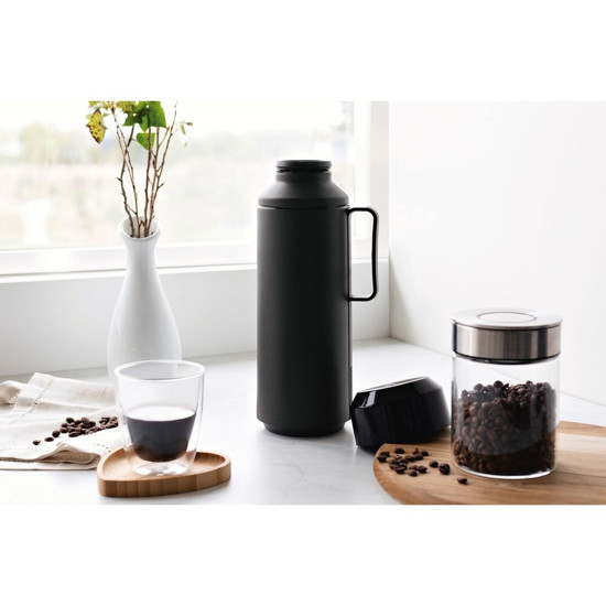 Imagem POTE DE VIDRO PUREZZA COM TAMPA DE AÇO INOX 1L - TRAMONTINA