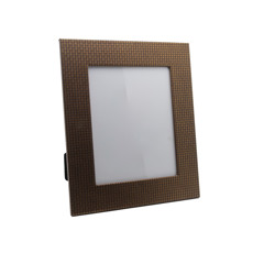 Imagem de PORTA RETRATO EM MDF DET PU QUADRADO 20X25CM COR BRONZE - ENTRE CASA - Inverno Verao Comercio De Modas E Decoracao Eireli