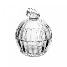 Imagem de POTICHE DE CRISTAL BUTTERFLY 8CM X 8CM X 9,5CM - Rojemac Impotacao E Exportacao Ltda