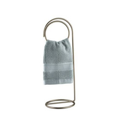 Imagem de SUPORTE PARA TOALHA / PAPEL ARCO - SIMPLES - 14 X 41,5 CM - CHAMPAGNE - Haredecor Ind E Com De Utilidades Ltda