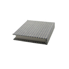 Imagem de CAIXA DECORATIVA EM FORMATO DE LIVRO EM MDF TRAMA COLOR 21X26X4CM COR AZUL - ENTRE CASA - Inverno Verao Comercio De Modas E Decoracao Eireli