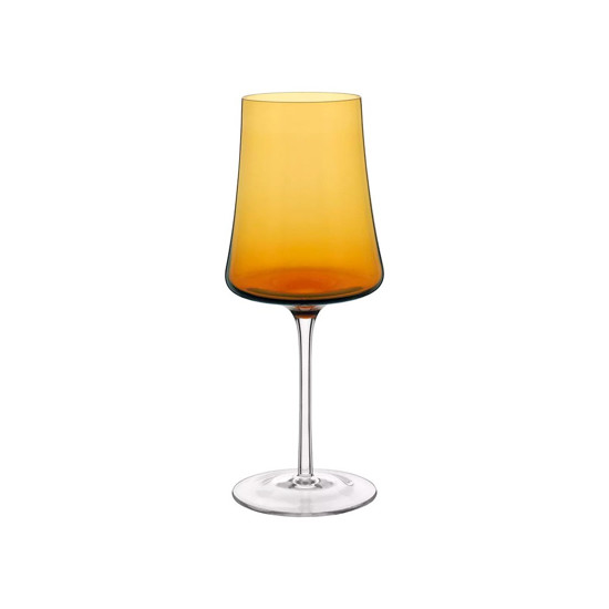 Imagem JOGO DE TAÇAS PARA VINHO HOME&CO LATOUR VIDRO 460ML 24X9X9CM ÂMBAR - 2 UNIDADES 