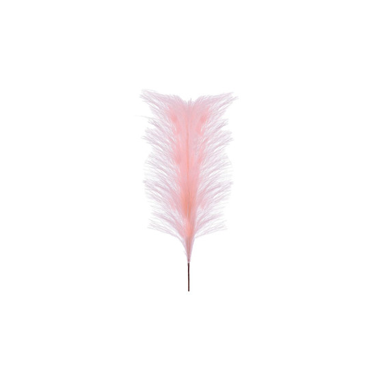 Imagem HASTE DECORATIVA PAMPAS ROSA EM PLÁSTICO MOLDÁVEL 82X42 CM - GRILLO