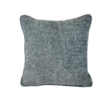 Imagem de ALMOFADA DECORATIVA CHENILLE AUSTRIA 55X55CM COR AZUL - DECORTEXTIL - B H Turqueto Decoracoes Me