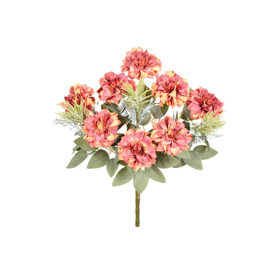 Imagem BUQUÊ ZINIA X11 MARROM 38X42CM GRILLO 54652