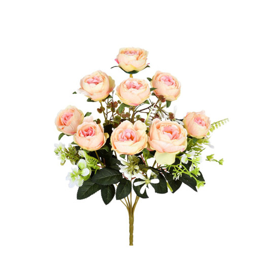 Imagem BUQUÊ PEONIA X9 ROSA 26X40CM GRILLO 54594