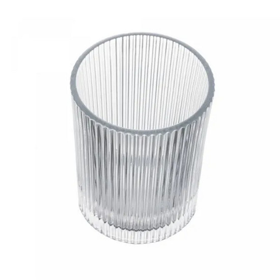 Imagem CONJUNTO 2 PEÇAS PARA BANHEIRO DE VIDRO LINES TRANSPARENTE 