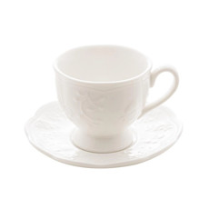Imagem de XÍCARA DE CAFÉ LYOR BUTTERFLY FLOWER DE PORCELANA 100ML - Coliseu Presentes Ltda