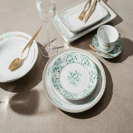 Imagem JOGO PARA JANTAR 42 PECAS CHÁ E CAFE BUZIOS - SCHMIDT 