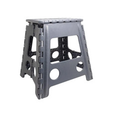Imagem de BANCO MULTIUSO DOBRÁVEL DE PLÁSTICO 39CM PARA CASA E CARRO  - Coliseu Presentes Ltda