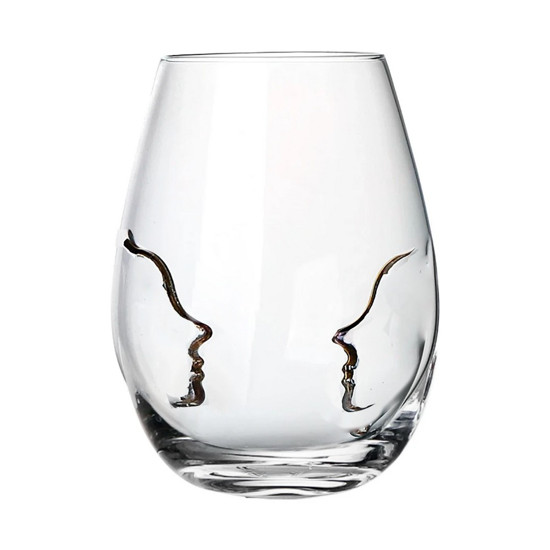 Imagem JOGO DE 2 COPOS EM VIDRO 580ML A11,7CM