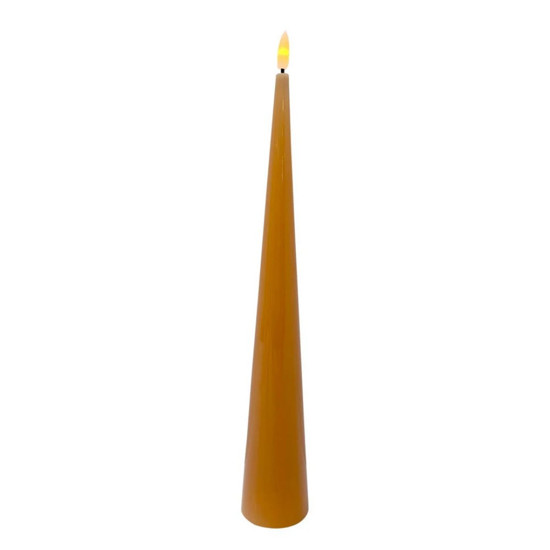 Imagem VELA DECORATIVA COM LED MOVIDO A PILHA A33,50CM COR TERRACOTA