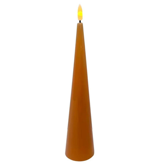 Imagem VELA DECORATIVA DE LED A PILHA A24,50CM TERRACOTA