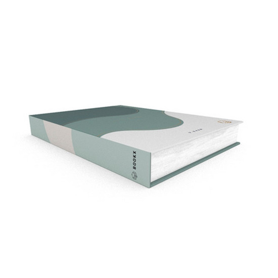 Imagem BOOK BOX ORGANIC WAVE GREEN I 36X27X5CM