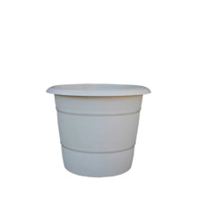 Imagem de VASO PARIS PARA PLANTA EM RESINA DE POLIPROPILENO Nº3 COR MÁRMORE 23X18CM  - Atacaplast Comercio E Distribuidora Ltda