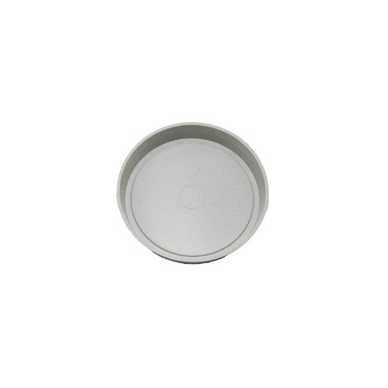 Imagem PRATO PARA VASO Nº0 EM RESINA DE POLIPROPILENO COR MARMORE 8,5X1,5CM