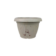 Imagem de VASO ROMANO PARA PALNTA Nº1 EM RESINA DE POLIPROPILENO COR GRAFIATO TRAVERTINO 18,5X15CM  - Atacaplast Comercio E Distribuidora Ltda