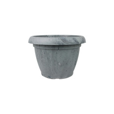 Imagem de VASO ROMANO PARA PALNTA Nº1 EM RESINA DE POLIPROPILENO COR GRAFIATO CONCRETO 18,5X15CM  - Atacaplast Comercio E Distribuidora Ltda