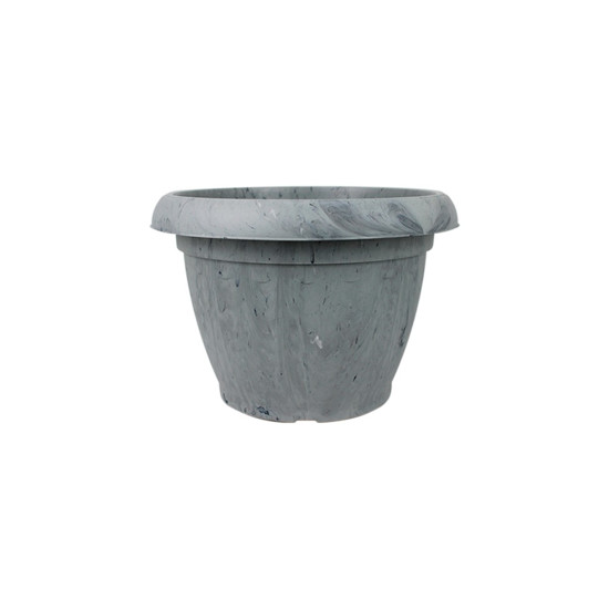 Imagem VASO ROMANO PARA PALNTA Nº1 EM RESINA DE POLIPROPILENO COR GRAFIATO CONCRETO 18,5X15CM 