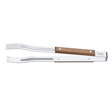 Imagem de PEGADOR PARA CARNE TRAMONTINA CHURRASCO 37CM AÇO INOX E CABO DE MADEIRA UTENSÍLIO - Tramontina Nordeste S A