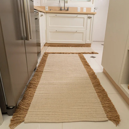 Imagem TAPETE COPA E CIA SENSE NATURE SARI 60 X 180 CM