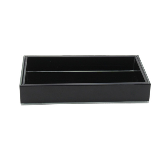 Imagem KIT CLEAN PARA BANHEIRO 3 PEÇAS COR PRETO PRATA 