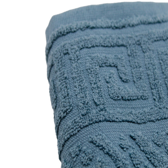 Imagem TOALHA DE ROSTO  OLIMPO EXTRA SOFT COR AZUL 48X85CM 