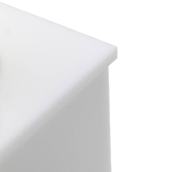 Imagem PORTA SABONETE LÍQUIDO UNO COR BRANCO GOLD ABS EM ACRÍLICO 6,5X6,5X19CM 