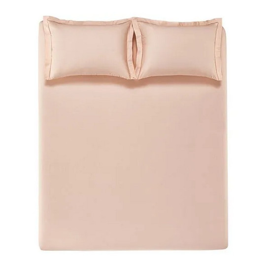 Imagem JOGO DE CAMA 3 PEÇAS LENÇOL CASAL COM ELÁSTICO E FRONHAS 100% ALGODÃO DUTRA PÉTALA