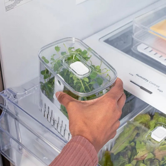 Imagem ORGANIZADOR DE TEMPEROS 1,5L CLEAR FRESH 15X14,5X10CM - OU