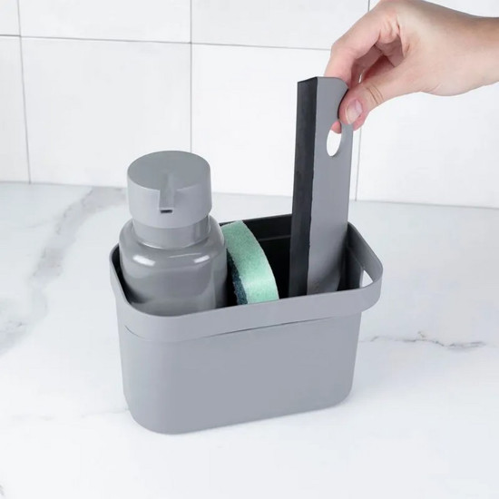 Imagem RODO PARA PIA COMPACTO TRIUM COR CHUMBO 7,5X19X1CM 