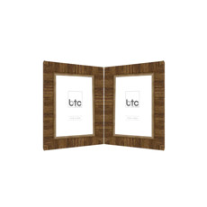 Imagem de PORTA RETRATO EM RESINA COR NATURAL ESCURO 13X18CM  - Cross Comercial Ltda