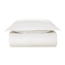 Imagem de COLCHA SOLTEIRO COM PORTA TRAVESSEIRO 200 FIOS TOM BRANCO - Karsten S.A 