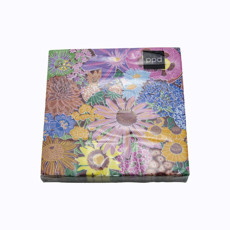 Imagem de JOGO DE GUARDANAPO ESTAMPADO FLOWER BURST 20 UNIDADES DE PAPEL 33X33CM  - Tulip Gallery Comercio Imp E Exp De Guardanapos 