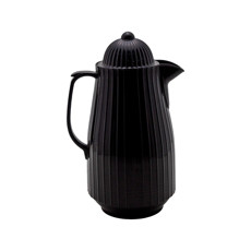 Imagem de GARRAFA TÉRMICA DE PLÁSTICO MINI BAMBU PRETO 400ML - Coliseu Presentes Ltda