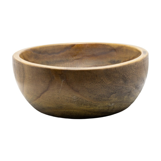 Imagem CENTRO DE MESA EM MADEIRA COR NATURAL 40X40X15CM 