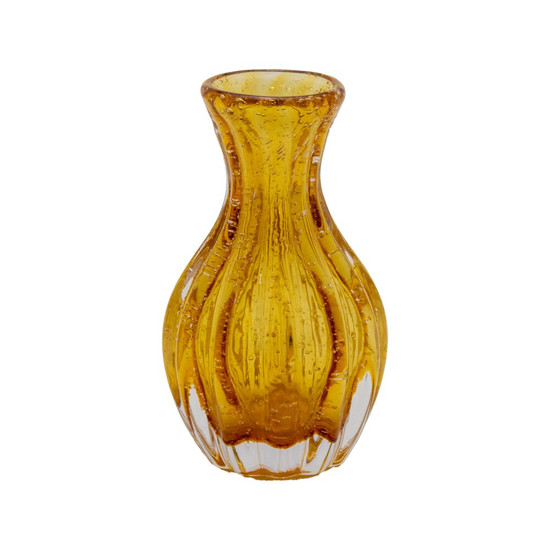 Imagem VASO DE VIDRO ITALY ÂMBAR 8,5CM X 15CM