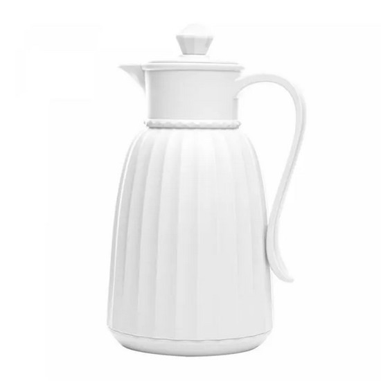 Imagem GARRAFA TÉRMICA DE PLÁSTICO QUEEN BRANCA 1L 