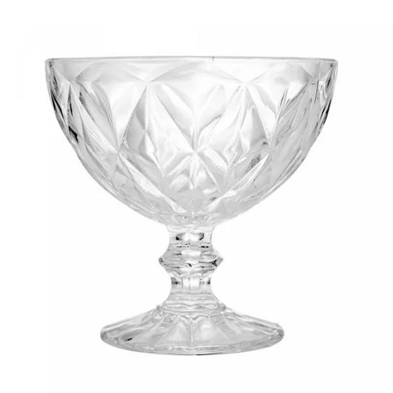 Imagem TAÇA PARA SOBREMESA DE VIDRO DIAMOND 250ML 