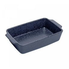 Imagem de REFRATÁRIO DE CERÂMICA MIST AZUL MATTE 29CM X 17CM X 7CM  - Rojemac Impotacao E Exportacao Ltda