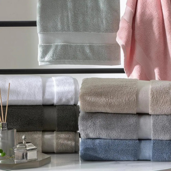 Imagem TOALHA BANHÃO SUPER SOFT ZERO TWIST CORTTEX COR ROSA 80X150CM 