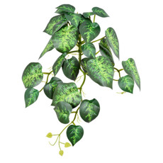 Imagem de BUQUÊ DECORATIVO DE FOLHAS TOQUE REAL VERDE EM PLÁSTICO 26X42CM - GRILLO - Grillo Ltda