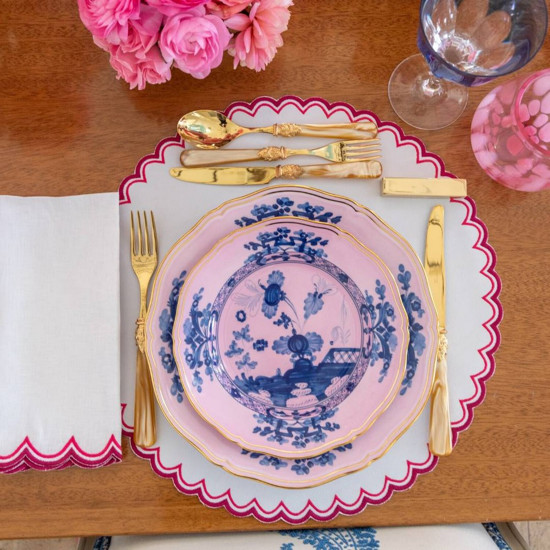 Imagem PRATO RASO ORIENTE ITALIANO AZALEA 26,5CM