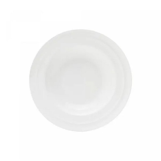 Imagem APARELHO DE JANTAR 42 PEÇAS DE PORCELANA NEW BONE BAMBU BRANCO 