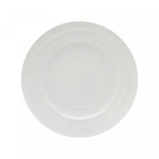 Imagem de CONJUNTO NEW BONE BAMBÚ 6 PRATOS RASOS EM PORCELANA BRANCA 28 CM - WOLFF - Rojemac Impotacao E Exportacao Ltda