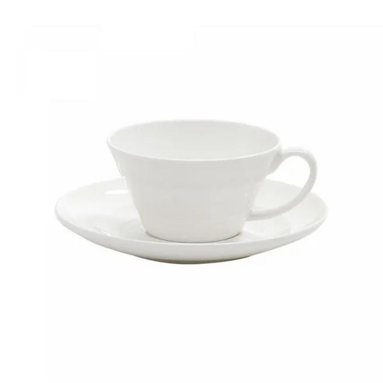 Imagem APARELHO DE JANTAR 42 PEÇAS DE PORCELANA NEW BONE BAMBU BRANCO 