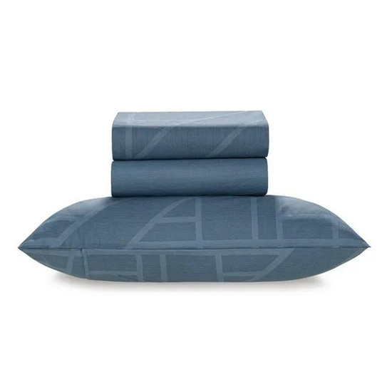 Imagem JOGO DE CAMA SOLTEIRO 160 FIOS 100% ALGODÃO ISAC