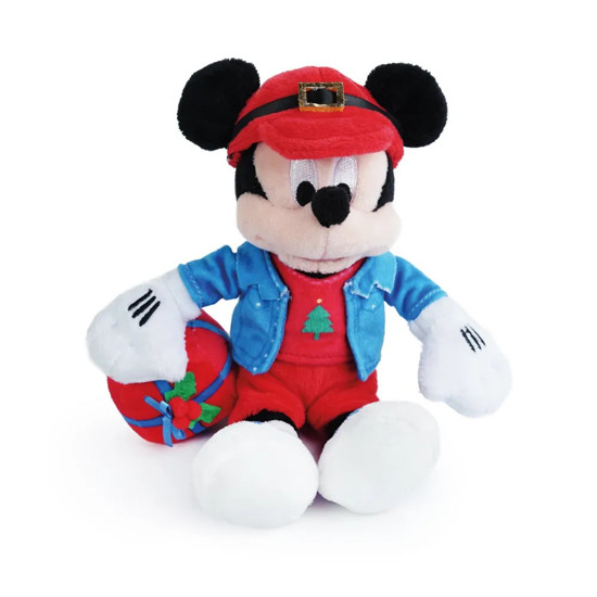 Imagem MICKEY DE PELÚCIA SEGURANDO PRESENTE COR COLORIDO 32CM - CROMUS 